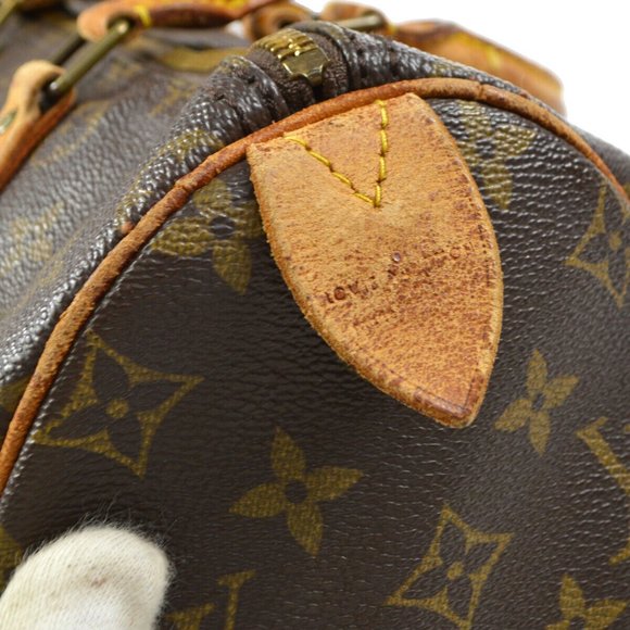 Auth Louis Vuitton Speedy 30 Satchel #43398L19 - Picture 6 of 13